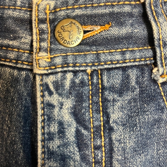 Jordache Women's vintage Straight Leg Jeans - Blue - Picture 4 of 9